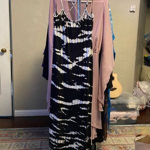 Sexy, strappy Bar III dress, size M